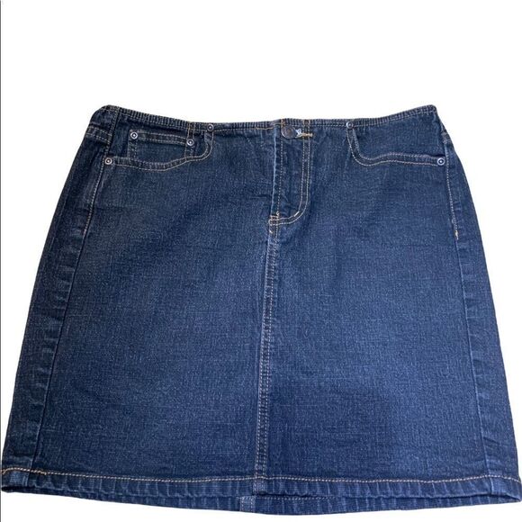 Wesso Mini Denim  Skirt Black Size 5 junior - Picture 1 of 4